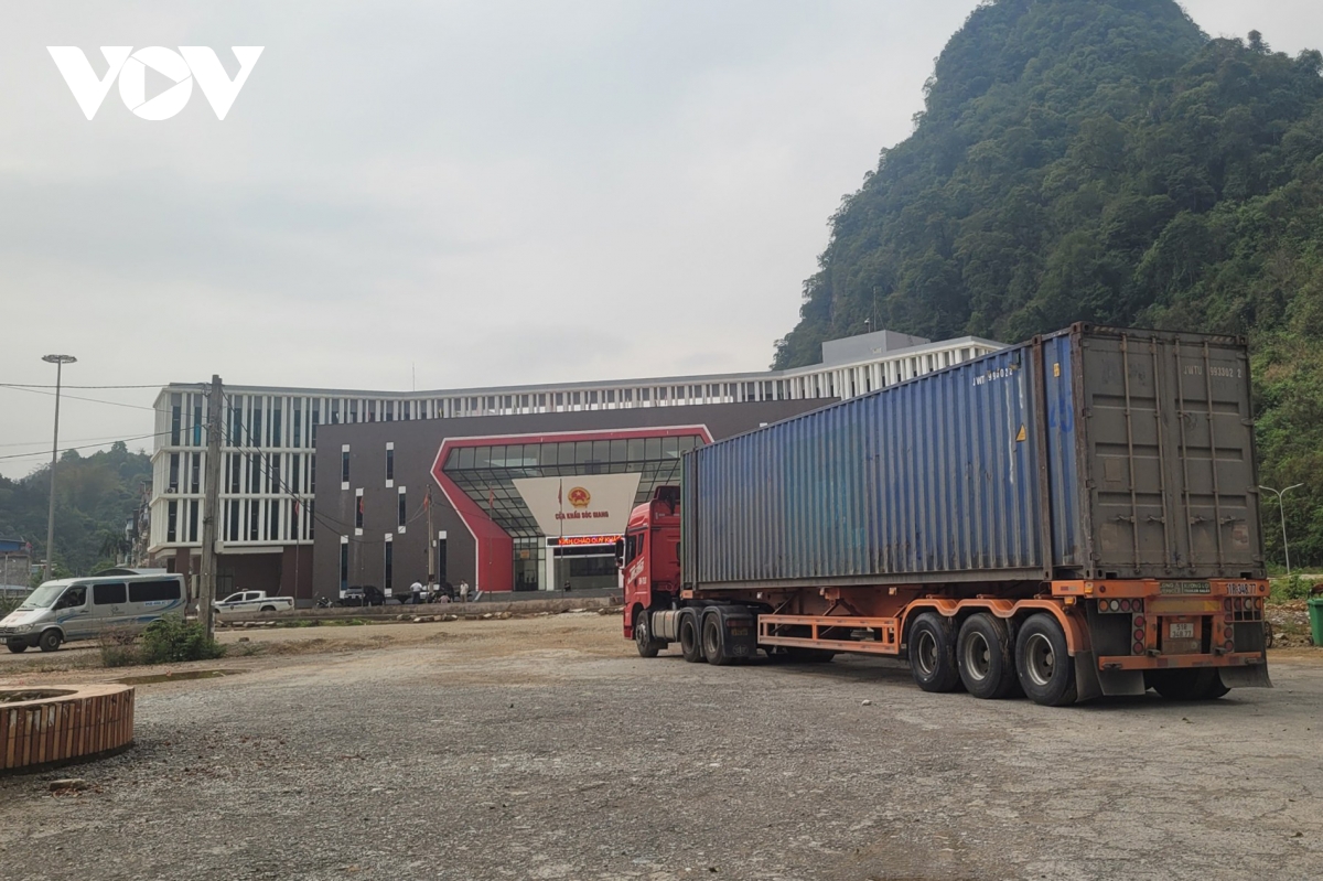 Cửa khẩu số mở hướng mới cho xuất nhập khẩu Cao Bằng